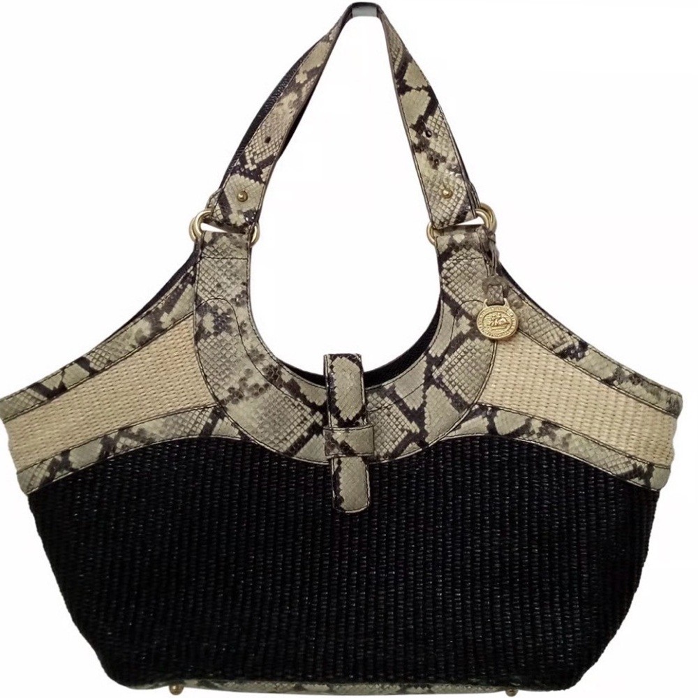 Brahmin Pablo Island Python Bag - image 1